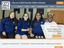 Tablet Screenshot of cityonahill.org